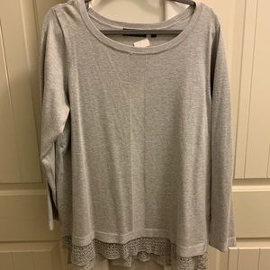 Light, Soft Sweater with 3/4 Sleeves